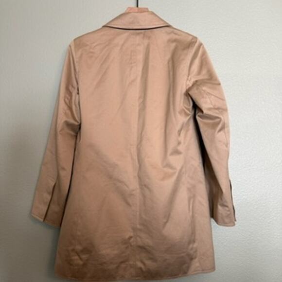 new coach tan trench coat size small - Picture 6 of 7